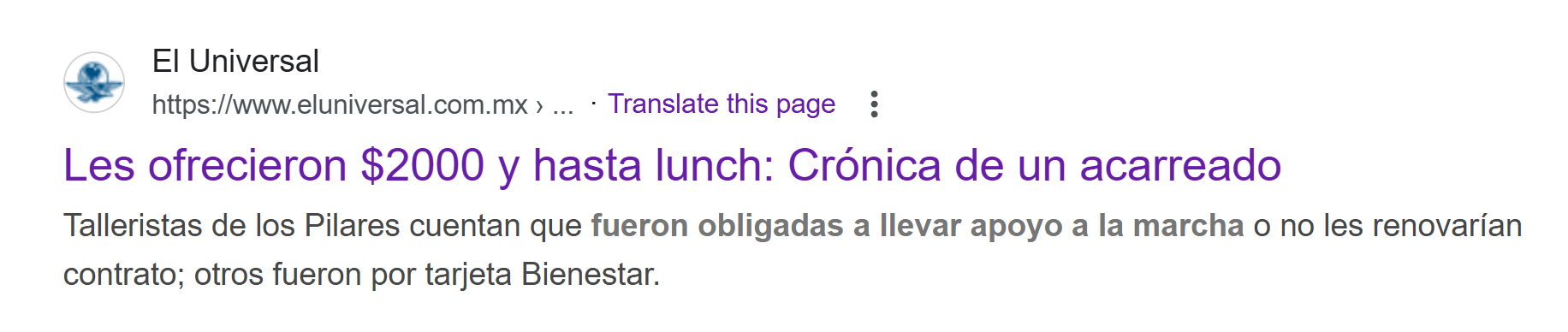 Acarreado/a in the wild